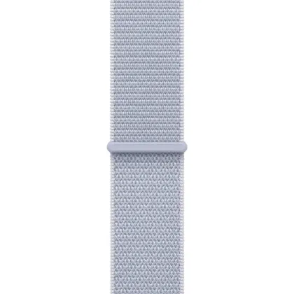 Apple Watch Series 10 GPS 42mm Silver Aluminum Case with Blue Cloud Sport Loop (MWWD3)