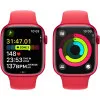 Apple Watch Series 9 45mm (PRODUCT)RED Aluminum Case with Red Sport Band M/L (MRXK3)