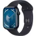 Apple Watch Series 9 41mm Midnight Aluminum Case with Midnight Sport Band S/M (MR8W3)