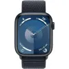 Apple Watch Series 9 GPS 45mm Midnight Aluminum Case with Midnight Sport Loop (MR9C3)