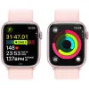 Apple Watch Series 9 GPS 45mm Pink Aluminum Case with Light Pink Sport Loop (MR9J3)