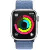 Apple Watch Series 9 GPS 41mm Silver Aluminum Case with Winter Blue Sport Loop (MR923)