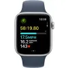 Apple Watch SE 2 40mm Silver Aluminum Case with Storm Blue Sport Band (M/L) (MRE23) 2023