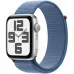 Apple Watch SE 2 40mm Silver Aluminum Case with Winter Blue Sport Loop (MRE33) 2023