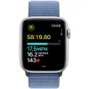 Apple Watch SE 2 40mm Silver Aluminum Case with Winter Blue Sport Loop (MRE33) 2023