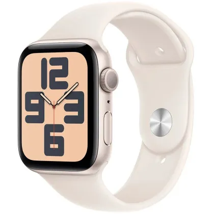 Apple Watch SE 2 GPS 40mm Starlight Aluminium Case with Starlight Sport Band (M/L) (MXEG3) 2024 в Камʼянському