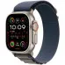 Apple Watch Ultra 2 49mm GPS + LTE Titanium Case with Blue Alpine Loop Medium (MREP3)