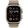 Apple Watch Ultra 2 49mm GPS + LTE Titanium Case with Olive Alpine Loop Small (MREX3)