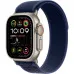 Apple Watch Ultra 2 49mm GPS + LTE Titanium Case with Blue Trail Loop M/L