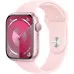 б/у Apple Watch Series 9 41mm Pink Aluminum Case with Light Pink Sport Band S/M (MR933)