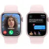 б/у Apple Watch Series 9 41mm Pink Aluminum Case with Light Pink Sport Band S/M (MR933)