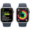 б/у Apple Watch Series 9 41mm Silver Aluminum Case with Storm Blue Sport Band S/M (MR903)