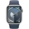 б/у Apple Watch Series 9 41mm Silver Aluminum Case with Storm Blue Sport Band S/M (MR903)