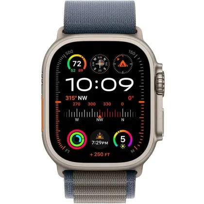 б/у Apple Watch Ultra 2, 49мм, Blue Alpine Loop Large (MREQ3)