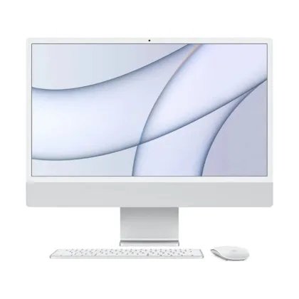 б/у Apple iMac 24 with Retina 4.5K, 256GB, 8 CPU / 7 GPU (Silver) (MGTF3)