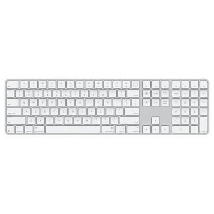 Повнорозмірна клавіатура Apple Magic Keyboard with Touch ID USB–C (White) (2024) (MXK73)