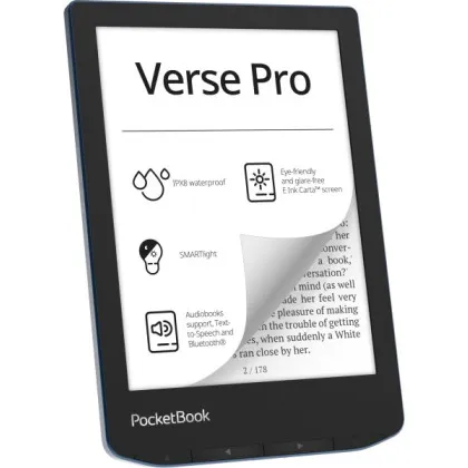 Електронна книга PocketBook 634 (Azure)