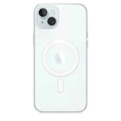 Оригінальний чохол Apple Clear Case with Magsafe для iPhone 15 Plus (MT213)