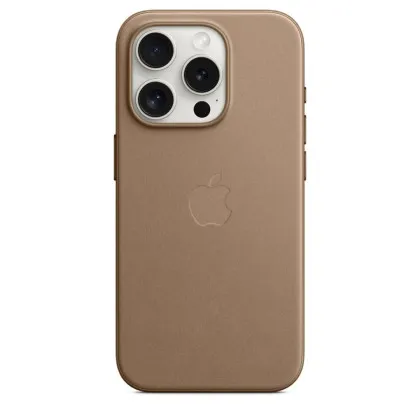 Оригінальний чохол Apple FineWoven Case with MagSafe для iPhone 15 Pro (Taupe) (MT4J3)