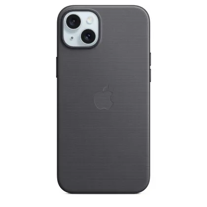 Оригінальний чохол Apple FineWoven Case with MagSafe для iPhone 15 Plus (Black) (MT423)