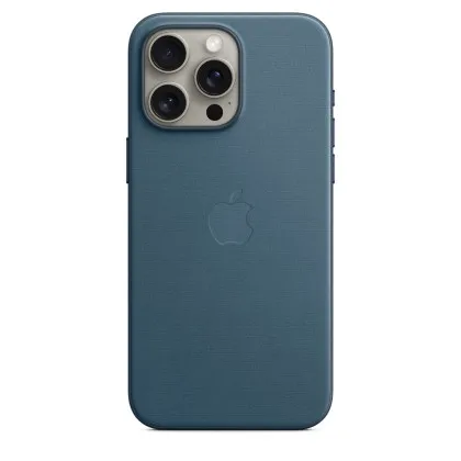 Оригінальний чохол Apple FineWoven Case with MagSafe для iPhone 15 Pro Max (Pacific Blue) (MT4Y3)