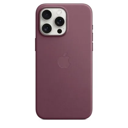 Оригінальний чохол Apple FineWoven Case with MagSafe для iPhone 15 Pro Max (Mulberry) (MT4X3)