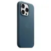 Оригінальний чохол Apple FineWoven Case with MagSafe для iPhone 15 Pro (Pacific Blue) (MT4Q3)