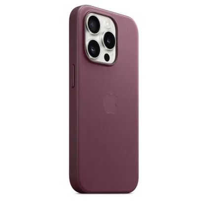 Оригінальний чохол Apple FineWoven Case with MagSafe для iPhone 15 Pro (Mulberry) (MT4L3)