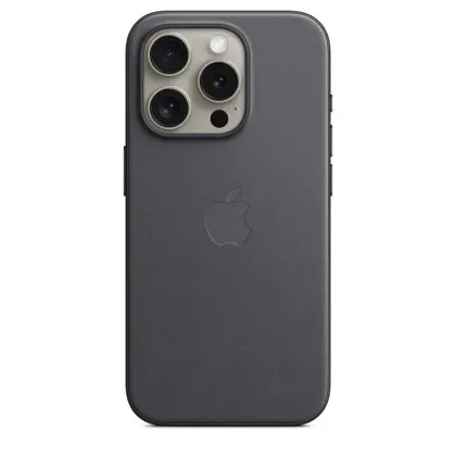 Оригінальний чохол Apple FineWoven Case with MagSafe для iPhone 15 Pro (Black) (MT4H3)