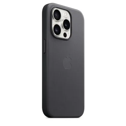 Оригінальний чохол Apple FineWoven Case with MagSafe для iPhone 15 Pro (Black) (MT4H3)