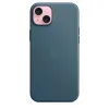 Оригінальний чохол Apple FineWoven Case with MagSafe для iPhone 15 Plus (Pacific Blue) (MT4D3)