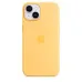 Оригинальный чехол Apple Silicone Case with MagSafe для iPhone 14 (Sunglow) (MPT23)