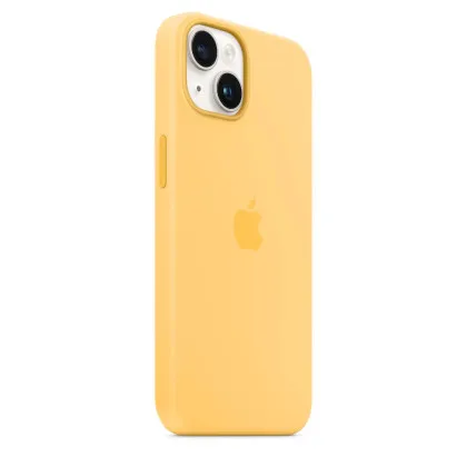 Оригінальний чохол Apple Silicone Case with MagSafe для iPhone 14 (Sunglow) (MPT23) в Самборі