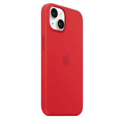 Оригінальний чохол Apple Silicone Case with MagSafe для iPhone 14 (PRODUCT) RED (MPRW3) в Самборі