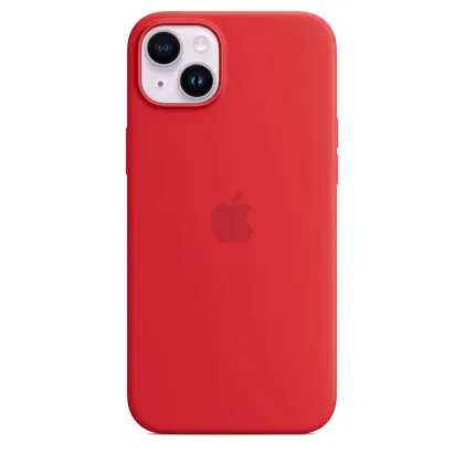 Оригінальний чохол Apple Silicone Case with MagSafe для iPhone 14 Plus (PRODUCT) RED) в Самборі