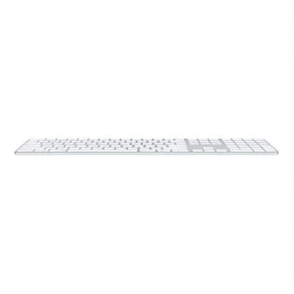 Повнорозмірна клавіатура Apple Magic Keyboard with Touch ID and Numeric Keypad (Silver) (MK2C3)