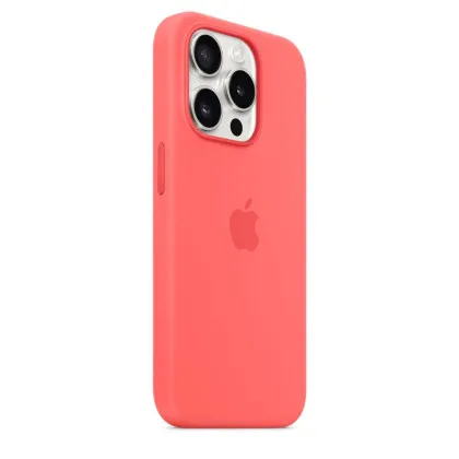 Оригінальний чохол Apple Silicone Case with MagSafe для iPhone 15 Pro (Guava) (MT1G3) в Кривому Розі