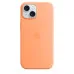 Оригінальний чохол Apple Silicone Case with MagSafe для iPhone 15 (Orange Sorbet) (MT0W3)