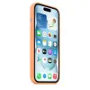 Оригінальний чохол Apple Silicone Case with MagSafe для iPhone 15 (Orange Sorbet) (MT0W3)