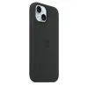 Оригінальний чохол Apple Silicone Case with MagSafe для iPhone 15 (Black) (MT0J3)