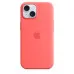 Оригінальний чохол Apple Silicone Case with MagSafe для iPhone 15 (Guava) (MT0V3)