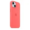 Оригінальний чохол Apple Silicone Case with MagSafe для iPhone 15 (Guava) (MT0V3)