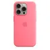 Чохол Apple Silicone Case with Magsafe для iPhone 15 Pro (Pink)