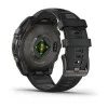 Garmin Fenix 8 47mm AMOLED Sapphire Carbon Gray DLC Titanium with Black/Pebble Gray Silicone Band