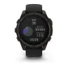 Garmin Fenix 8 51mm Solar Sapphire Carbon Gray DLC Titanium with Black/Pebble Gray Silicone Band