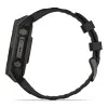 Garmin Fenix 8 51mm Solar Sapphire Carbon Gray DLC Titanium with Black/Pebble Gray Silicone Band