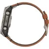 Garmin Fenix 8 51mm AMOLED Sapphire Carbon Grey DLC with Chestnut Leather Band (010-02905-40)