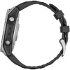 Garmin Fenix E 47mm AMOLED Stainless Steel with Black Silicone Band