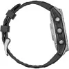 Garmin Fenix E 47mm AMOLED Stainless Steel with Black Silicone Band