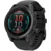 Garmin Fenix E 47mm AMOLED Slate Gray Steel with Black Silicone Band